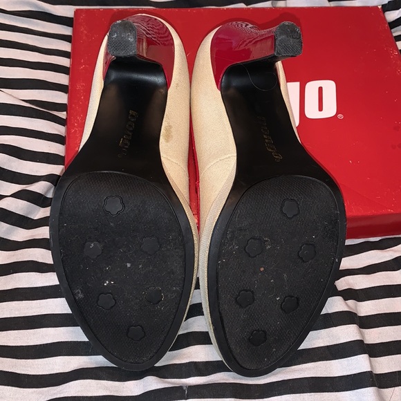 Bongo Red and Tan Heels - Picture 8 of 11